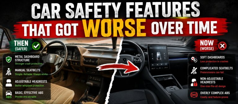 Car Safety Features That Got Worse Over Time