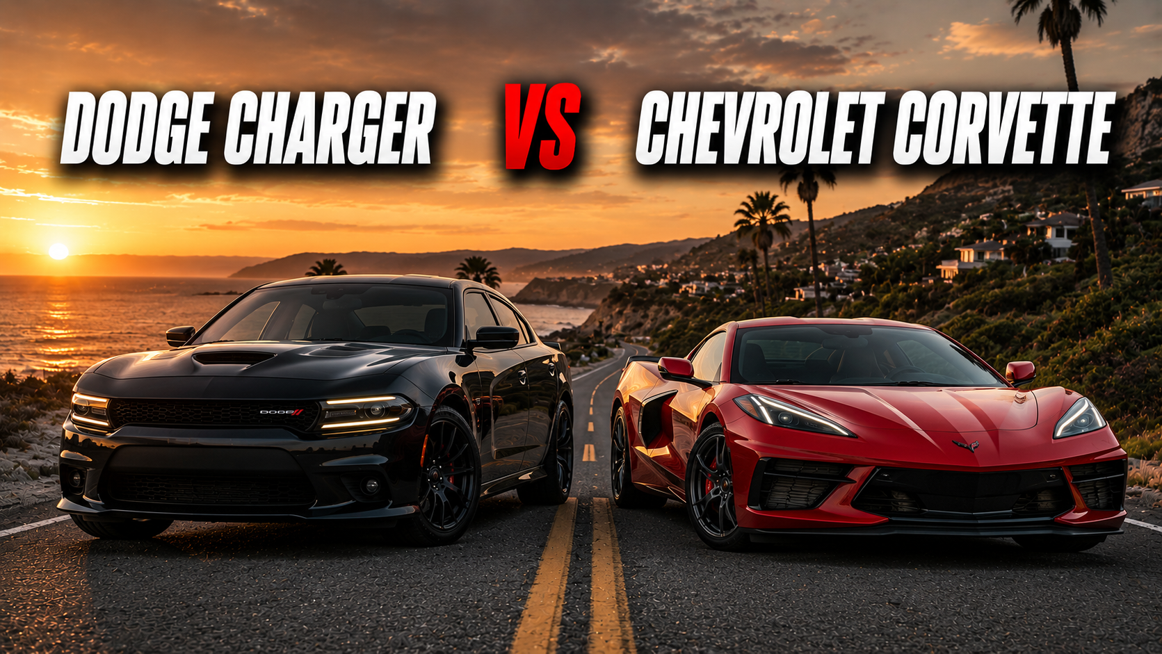 Charger vs Corvette