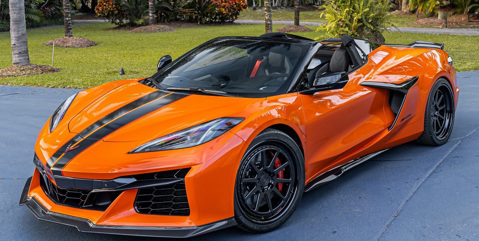Chevrolet Corvette Z06 in Amplify Orange