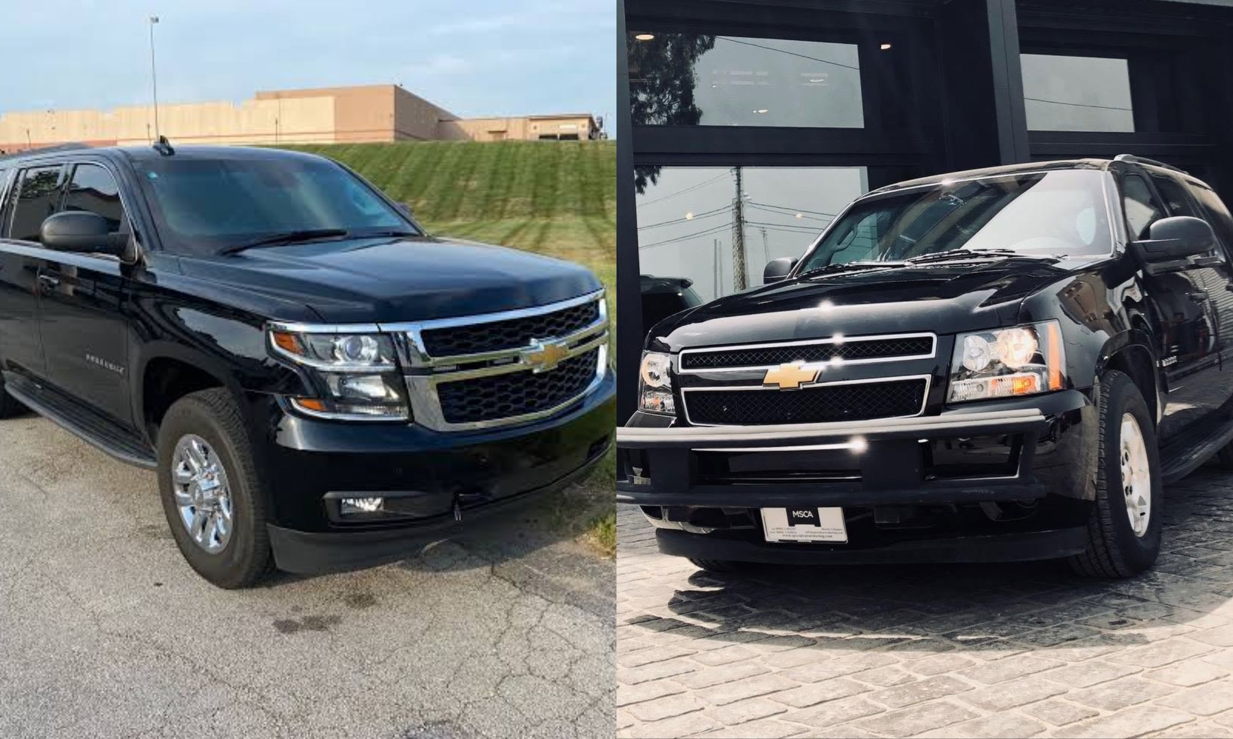 Chevrolet Suburban Armored and Chevrolet Tahoe Armored