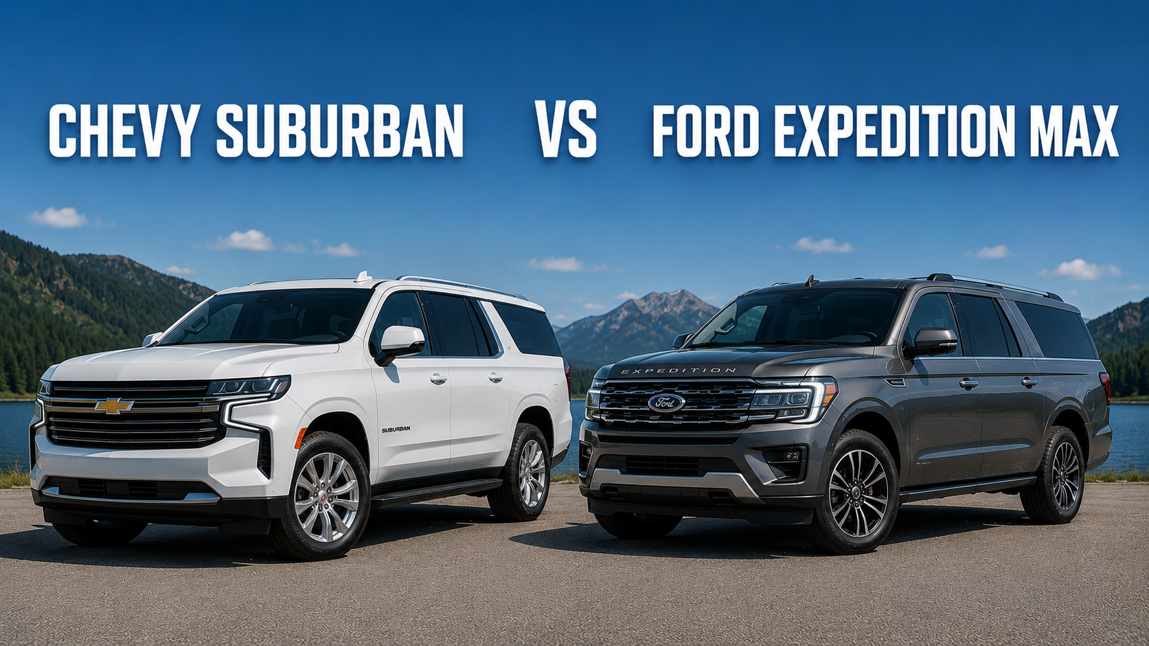 Chevy Suburban vs Ford Expedition Max