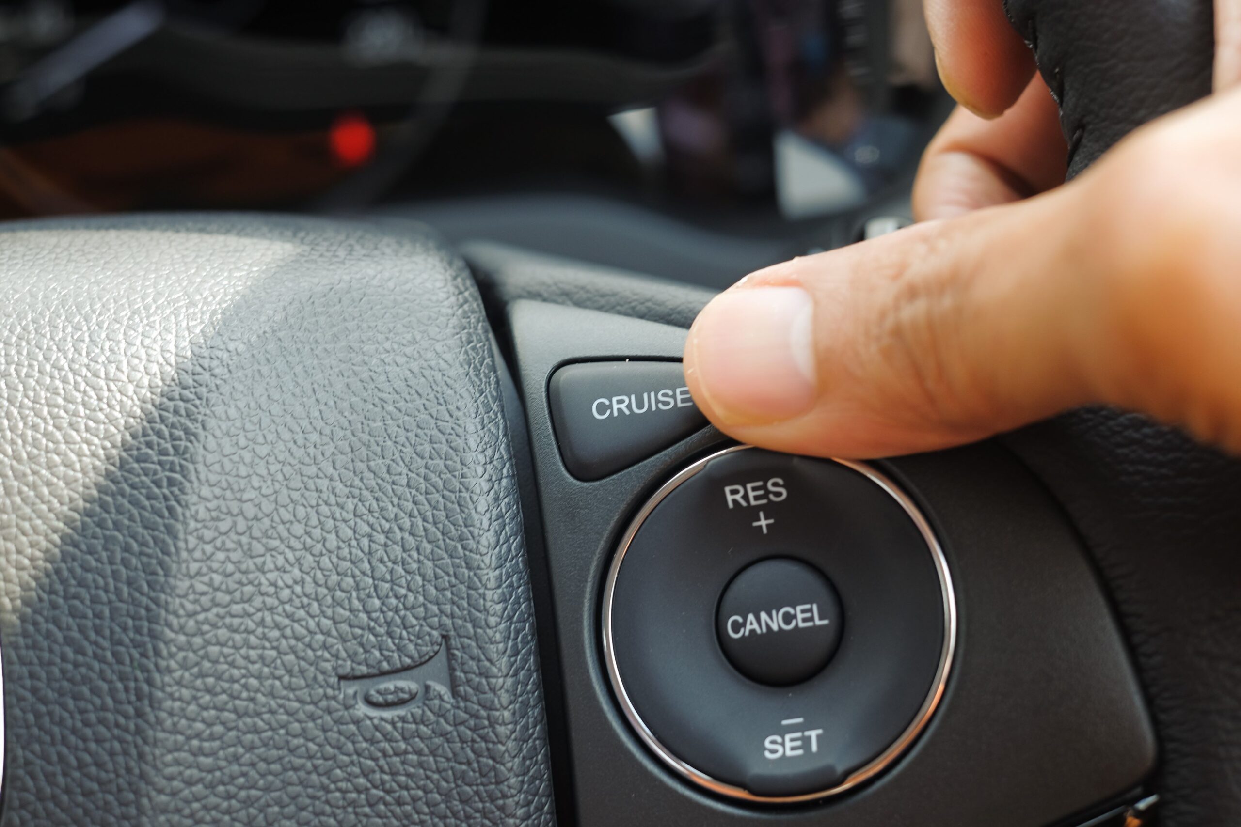 Cruise control feature Cruise control feature