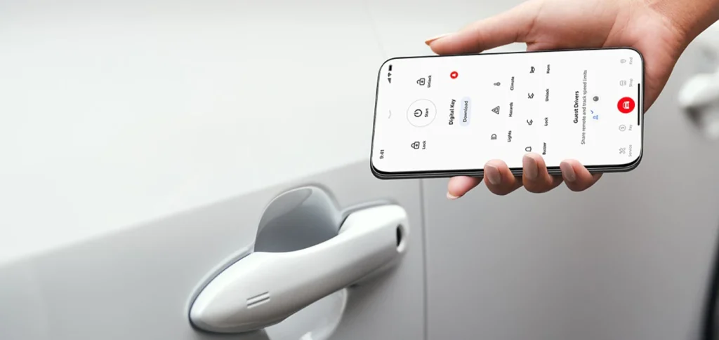 Digital Key Access Through A Compatible Smartphone