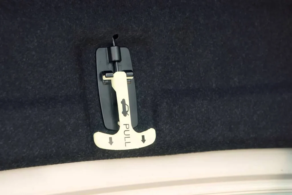 Emergency Trunk Release Handle