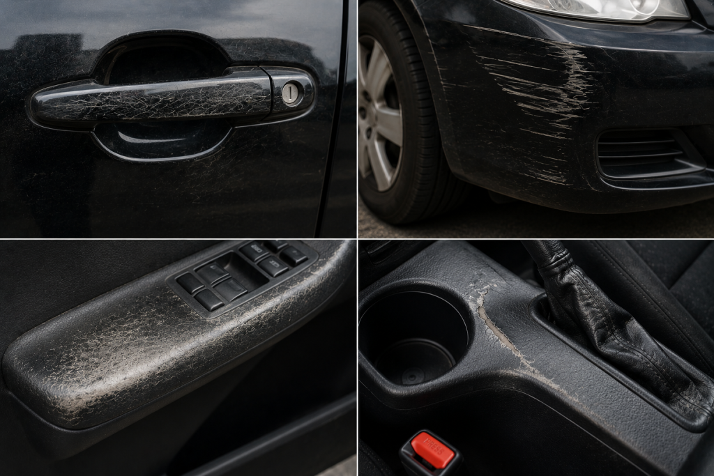 Excessive Cosmetic Damage In High Touch Areas