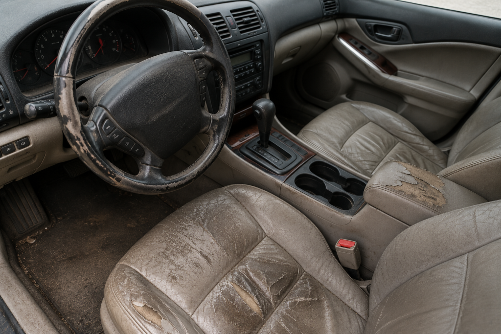 Excessive Interior Wear For The Mileage
