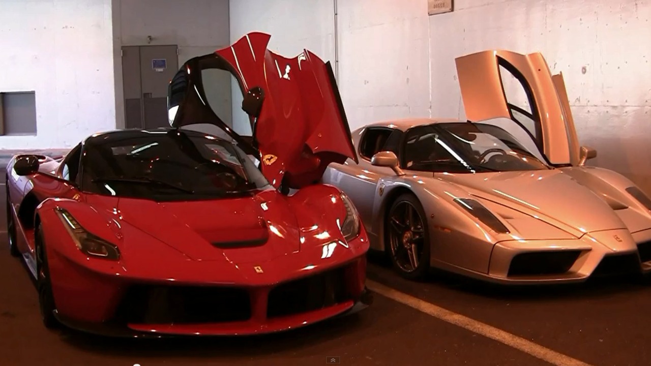 Ferrari Enzo and Ferrari LaFerrari