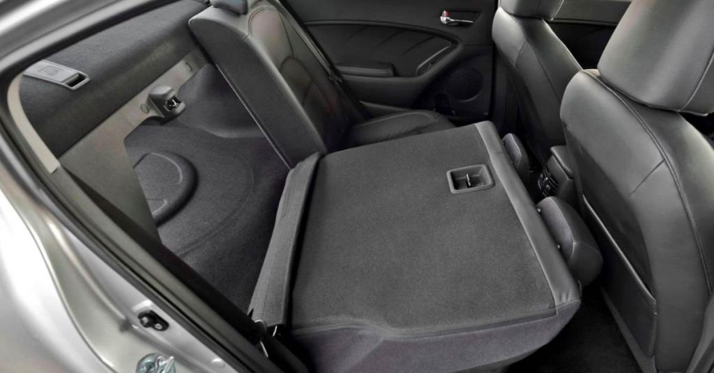 Fold Flat Rear Seat Release Levers