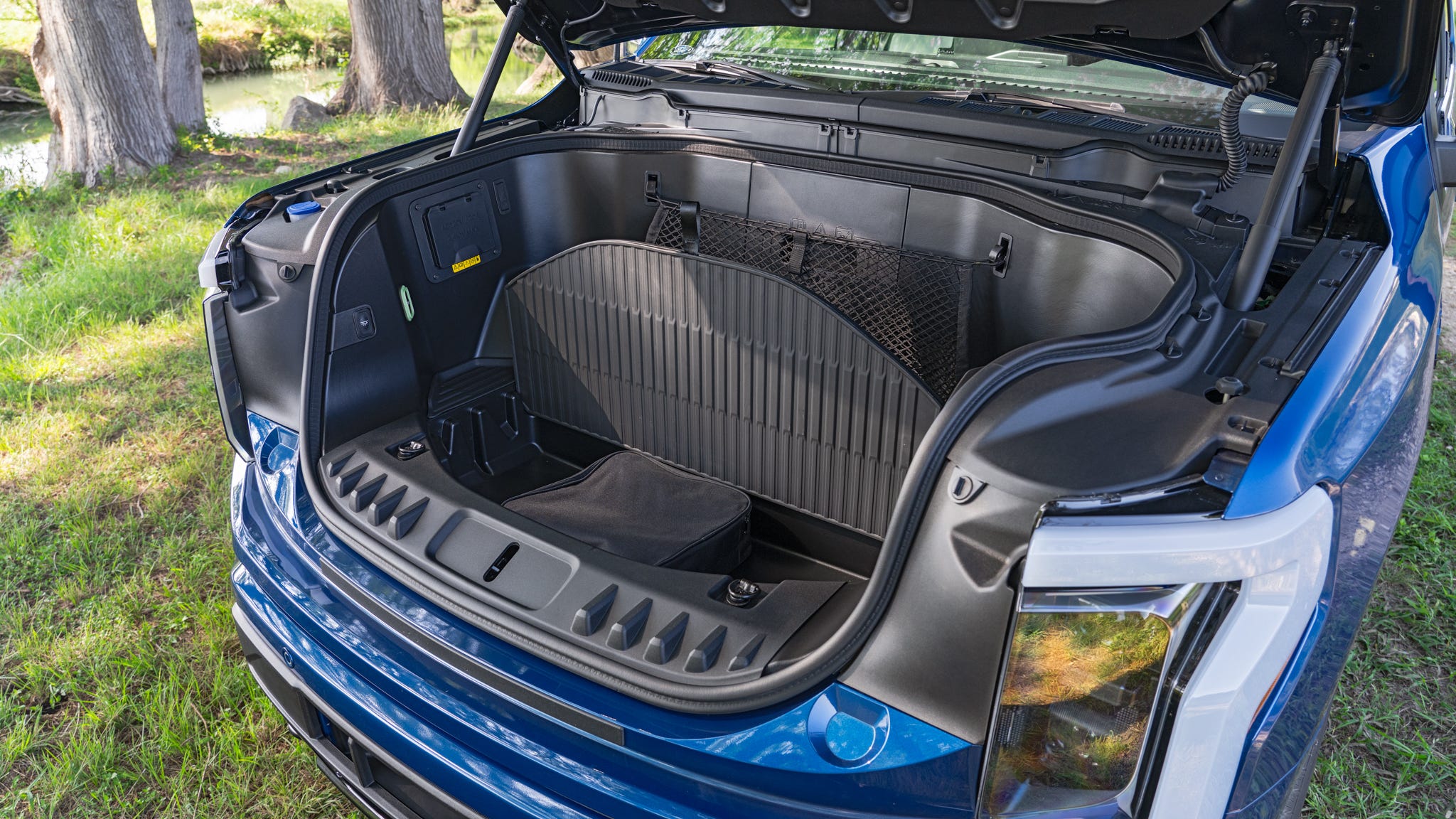 Ford F 150 Lightning Frunk Space Ford F 150 Lightning Frunk Space