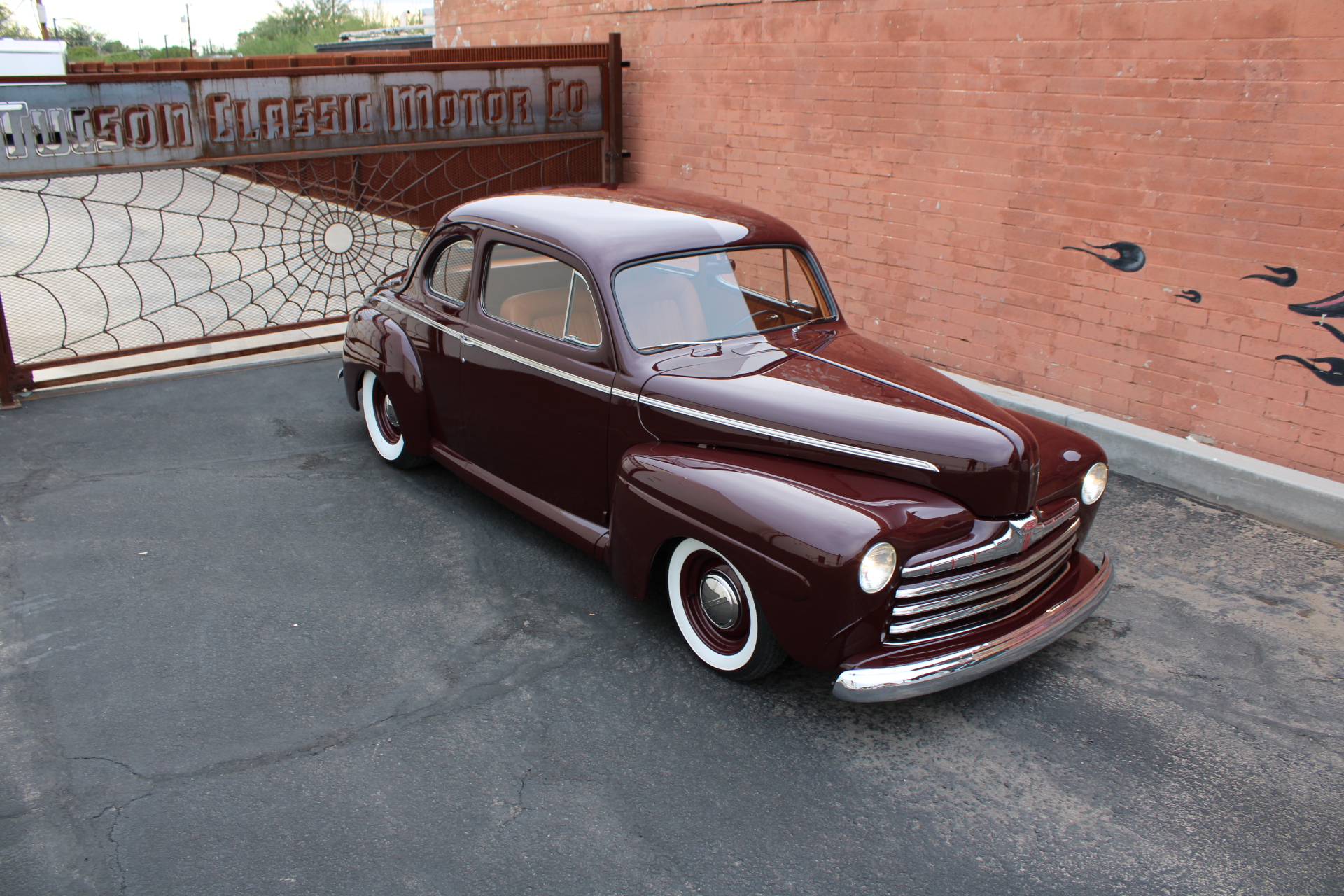 Ford Super Deluxe in Dynamic Maroon