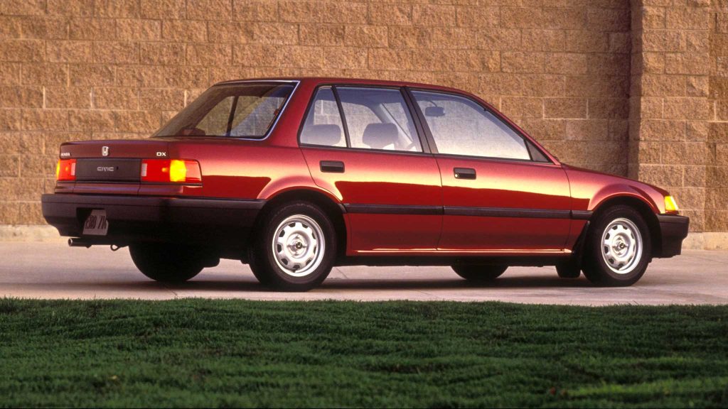 Fourth Generation Honda Civic (1988 1991)
