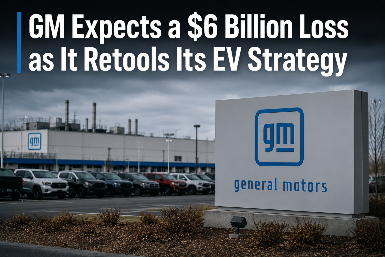 GM Expects a $6 Billion Loss as It Retools Its EV Strategy