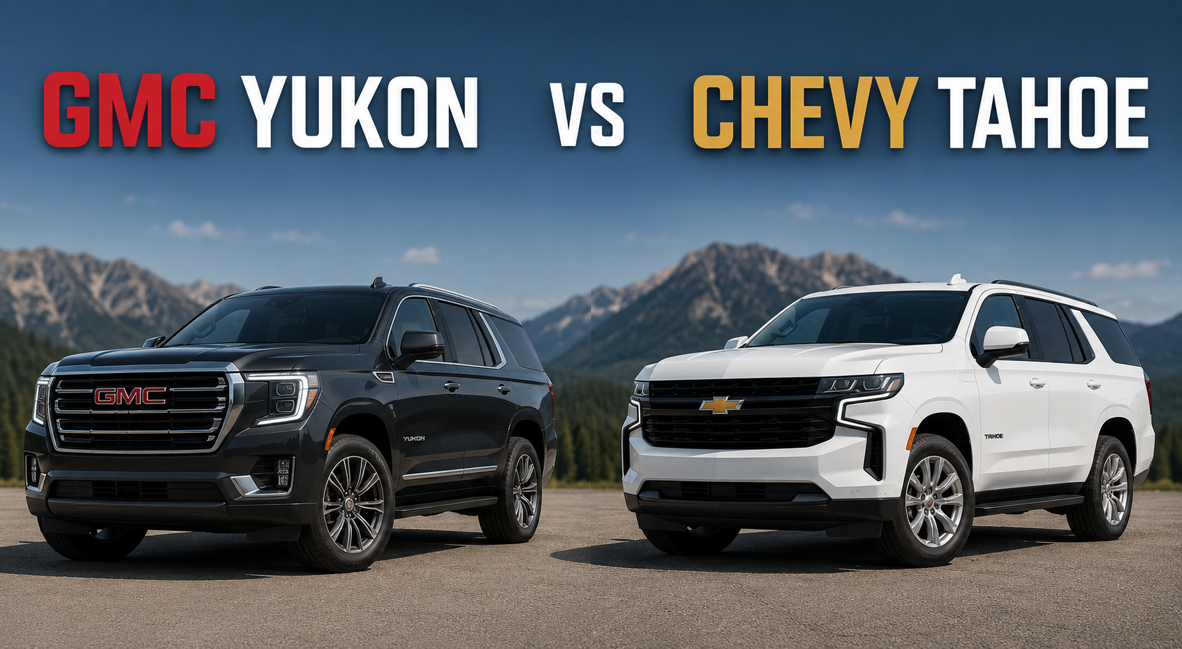 GMC Yukon vs Chevy Tahoe