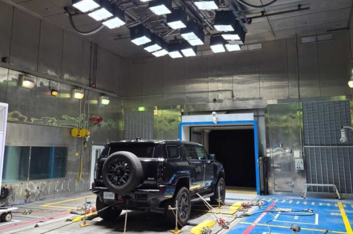 GM’s EMC testing lab