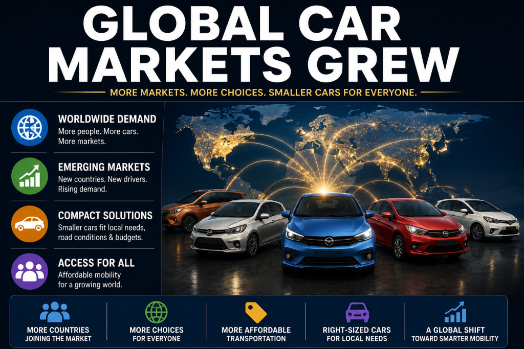 Global Car Markets Grew