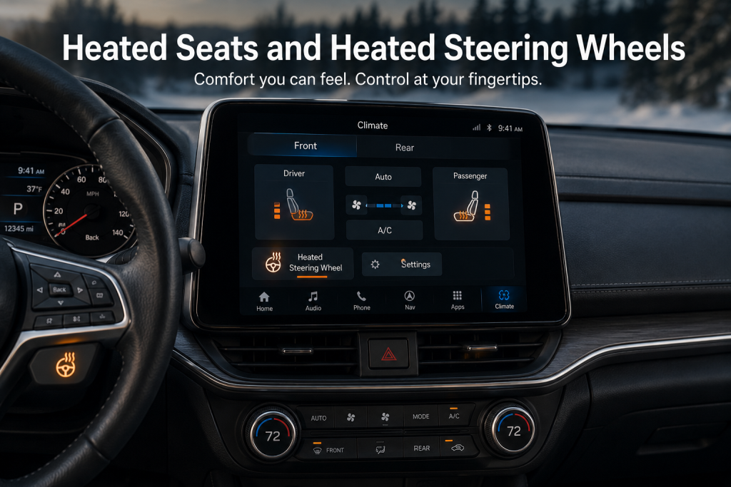 Heated Seats and Heated Steering Wheels
