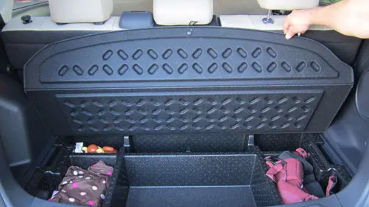 Hidden Floor Storage Between Seat Tracks cars Hidden Floor Storage Between Seat Tracks cars