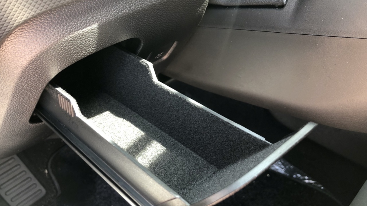 Hidden Glovebox Storage Hidden Glovebox Storage