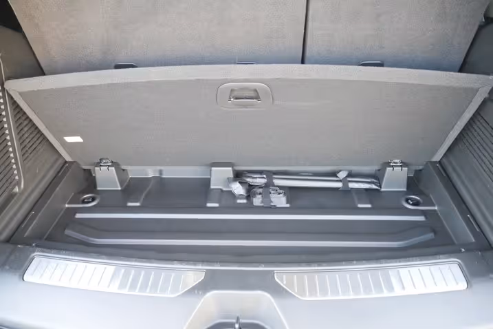 Hidden Storage Bins and Underfloor Compartments