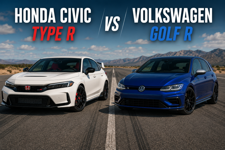 Honda Civic Type R vs Volkswagen Golf R