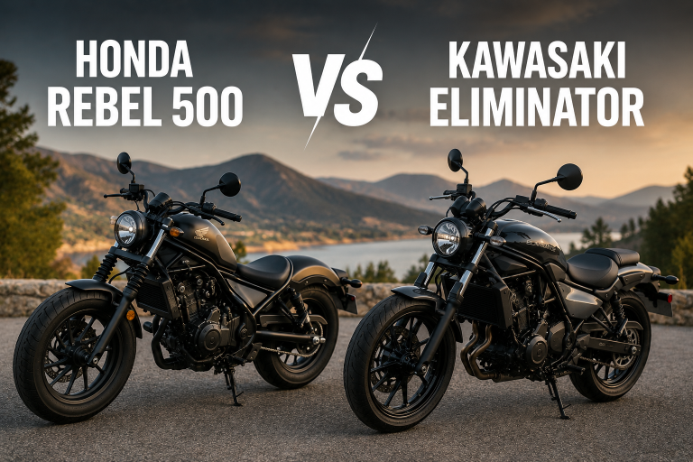 Honda Rebel 500 vs Kawasaki Eliminator