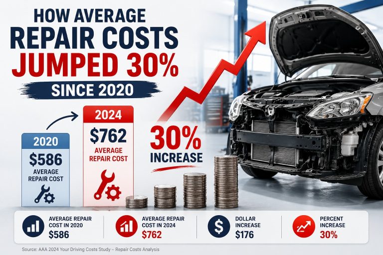 How Average Repair Costs Jumped 30% Since 2020