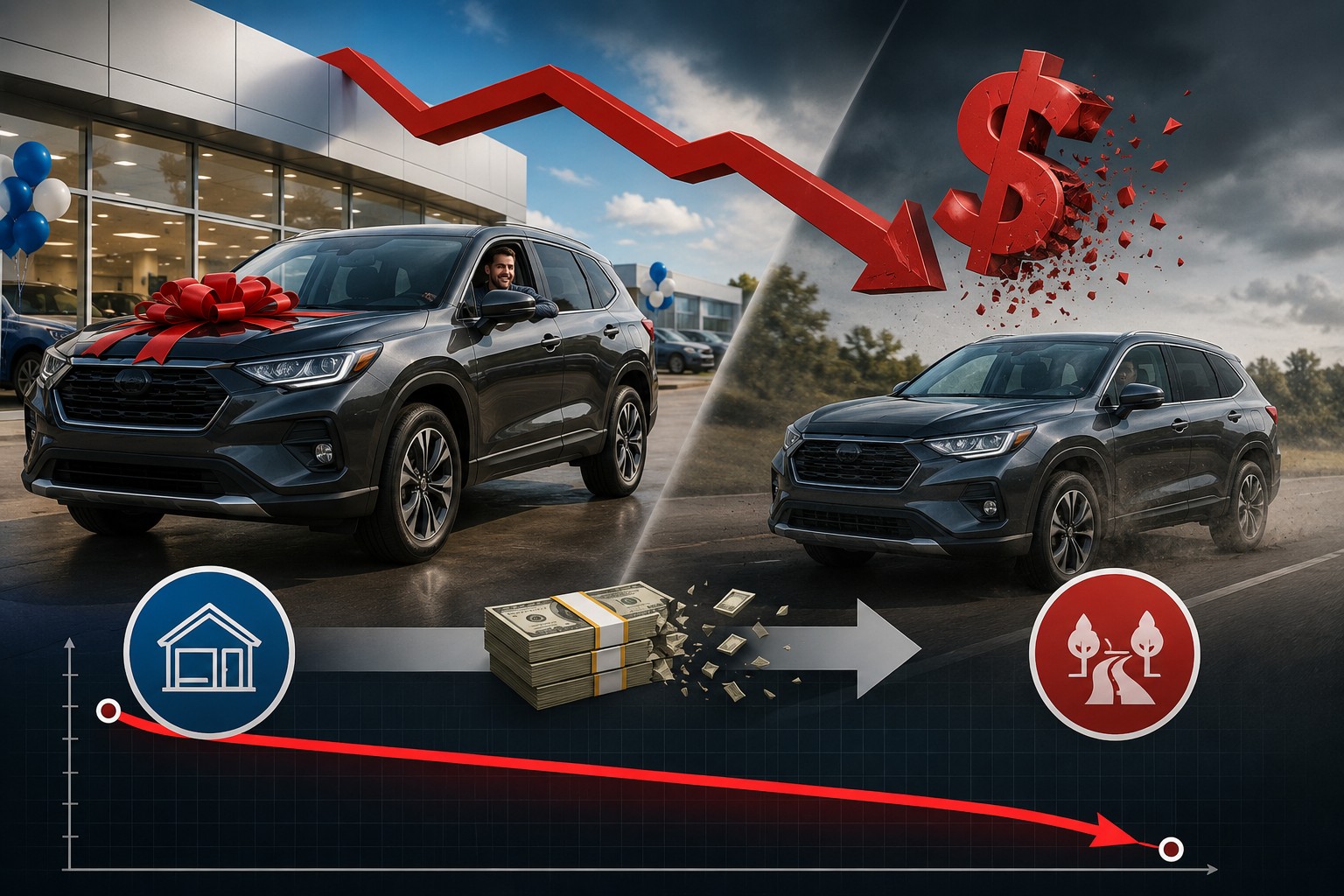 How Much Value a New Vehicle Loses the Day You Drive It Home