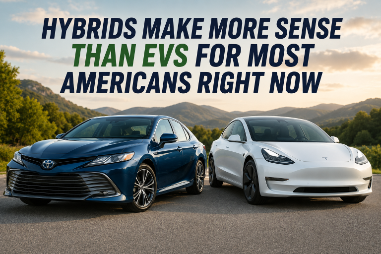 Hybrids Make More Sense Than EVs For Most Americans Right Now