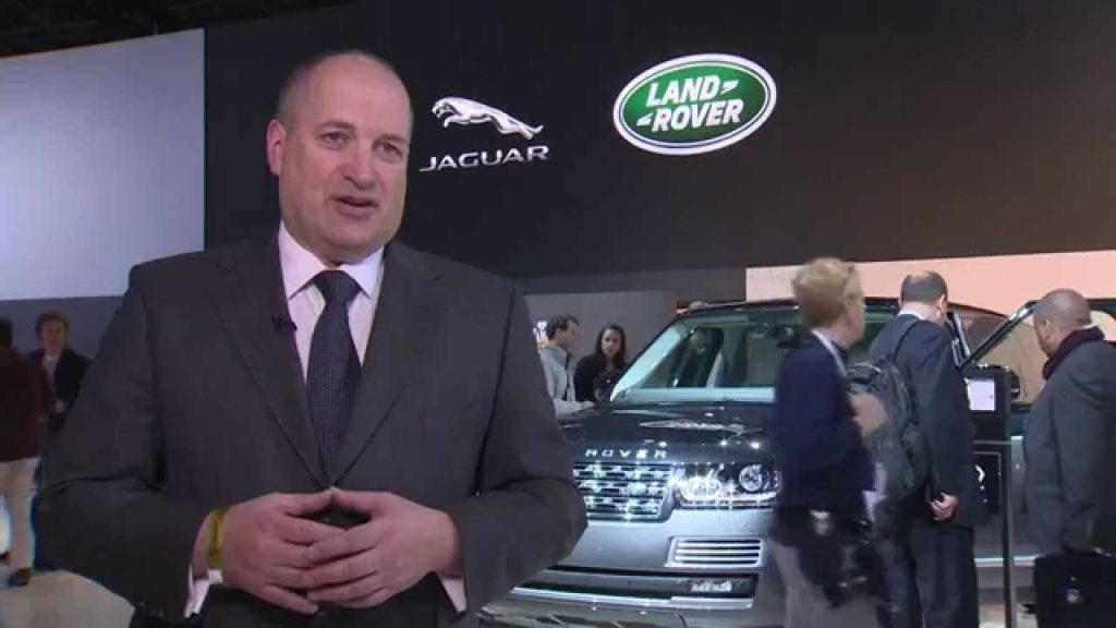 JLR's US CEO Joe Eberhardt JLR's US CEO Joe Eberhardt