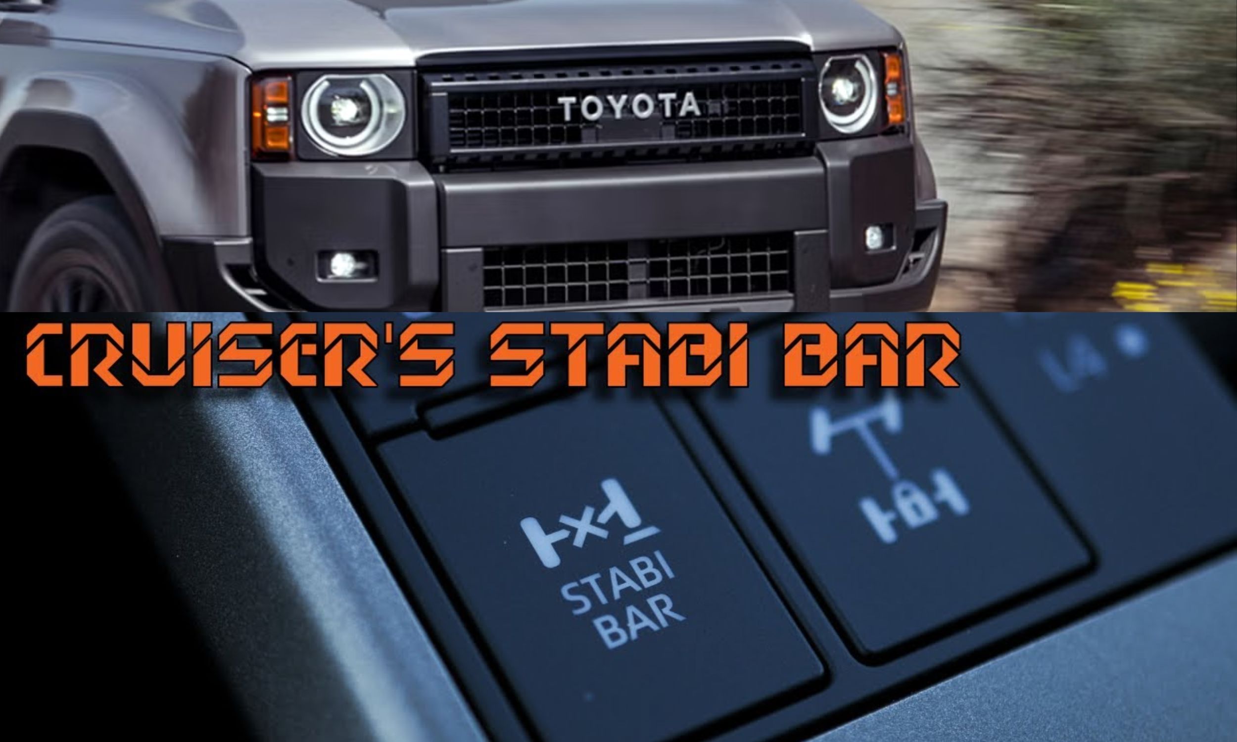 Land Cruiser's Stabi Bar Disconnect