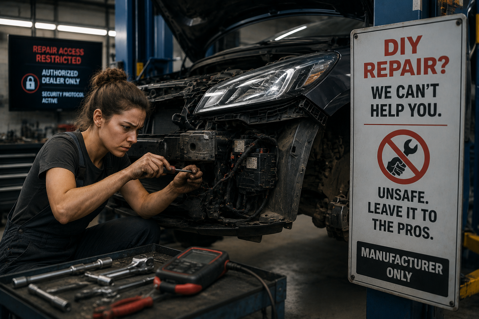Manufacturers Calling DIY Repair 'Unsafe' Is About Profit, Not Safety