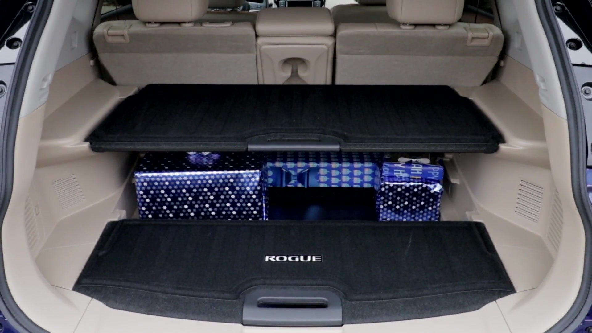 Nissan Rogue Divide N Hide cargo system