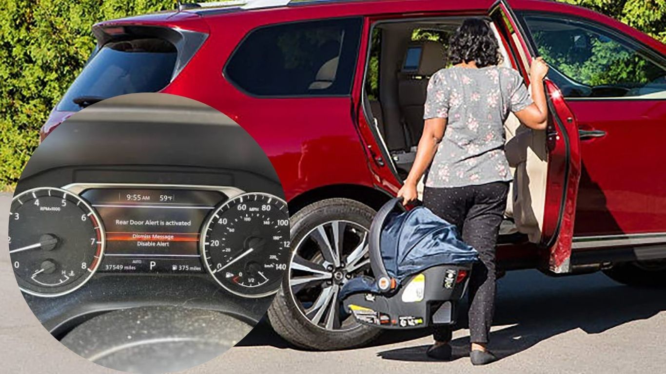 Nissan Rogue Door Alert