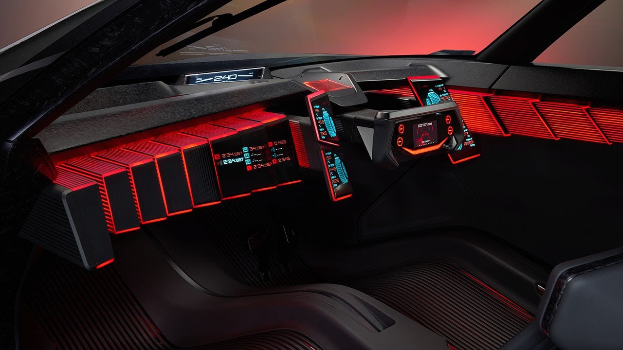 Nissan’s electric GT R interior Nissan’s electric GT R interior