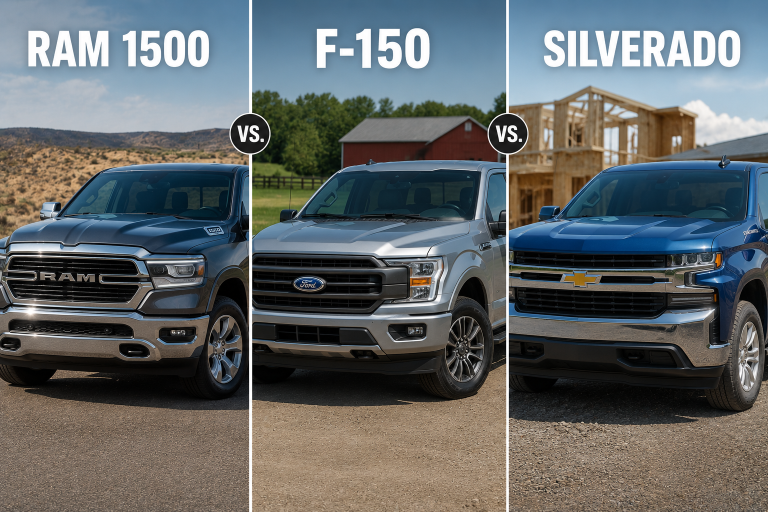 Ram 1500 vs. F 150 vs. Silverado