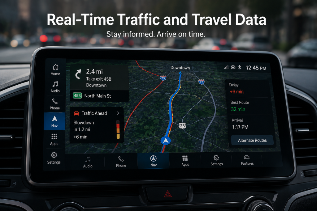 Real Time Traffic and Travel Data