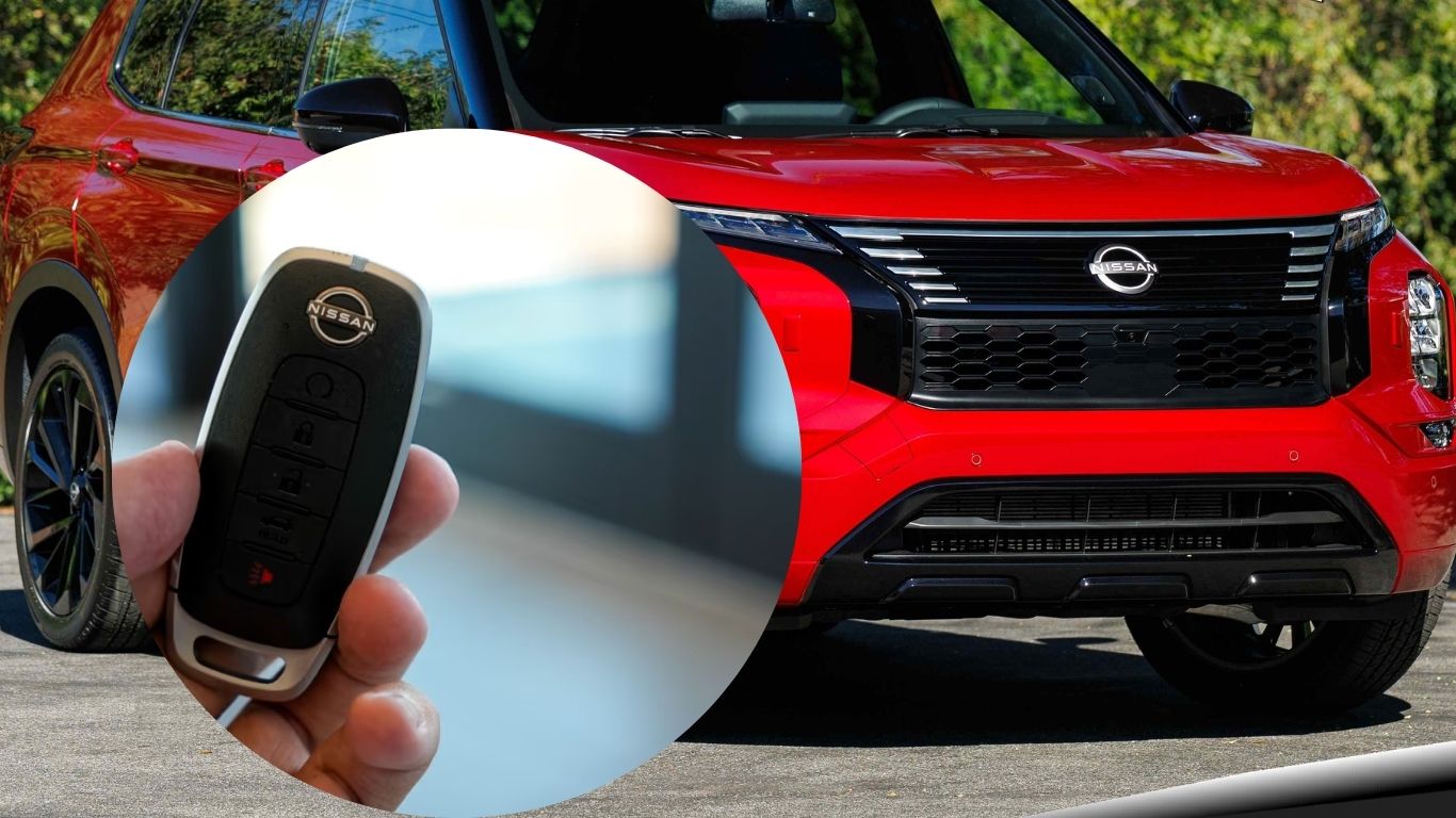 Red Nissan Rogue