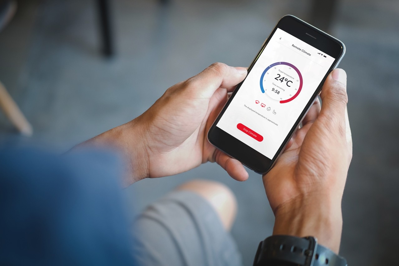 Remote Climate Preparation Through the Toyota App Remote Climate Preparation Through the Toyota App