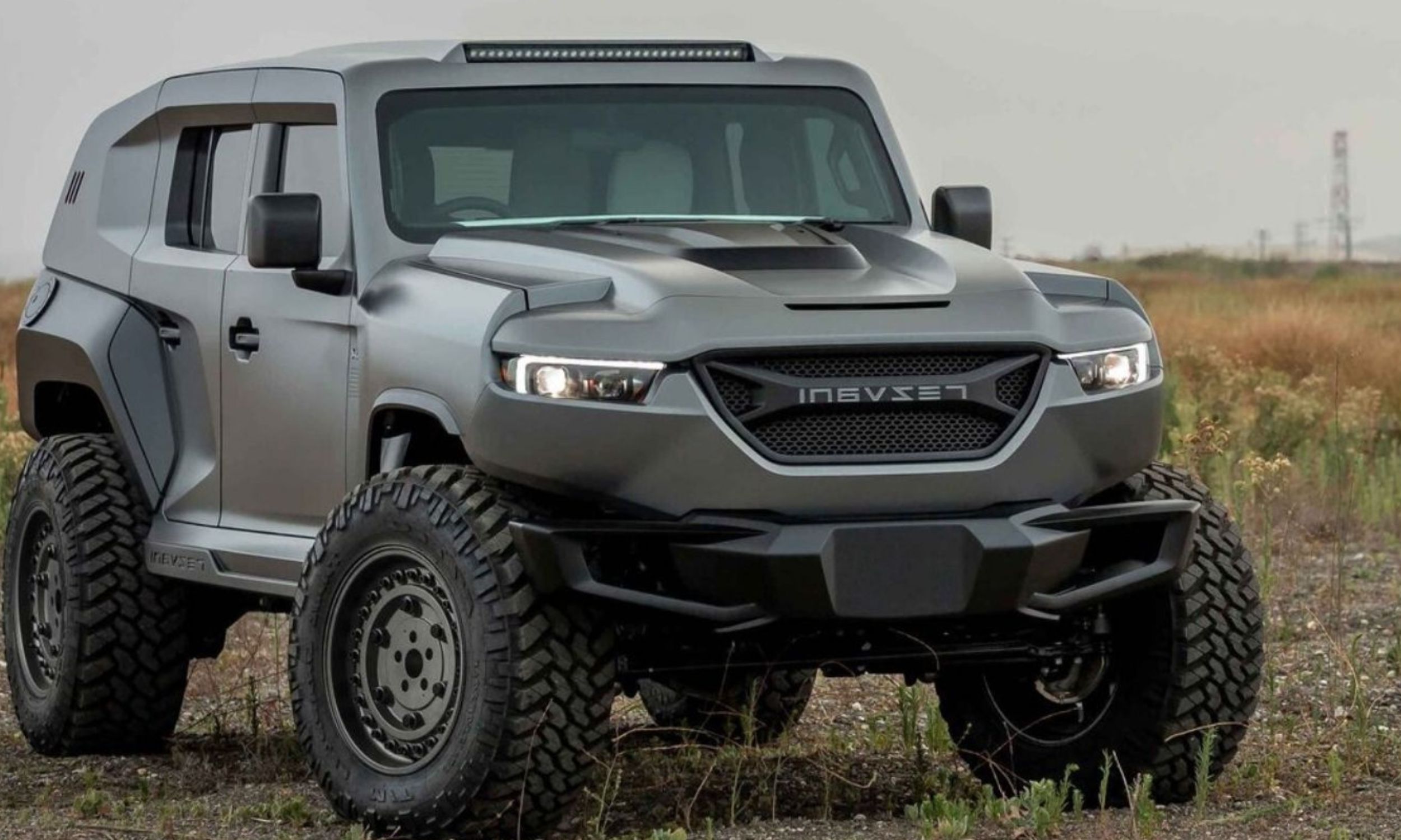 Rezvani Tank tactical urban vehicle