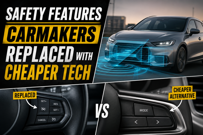 Safety Features Carmakers Replaced With Cheaper Tech