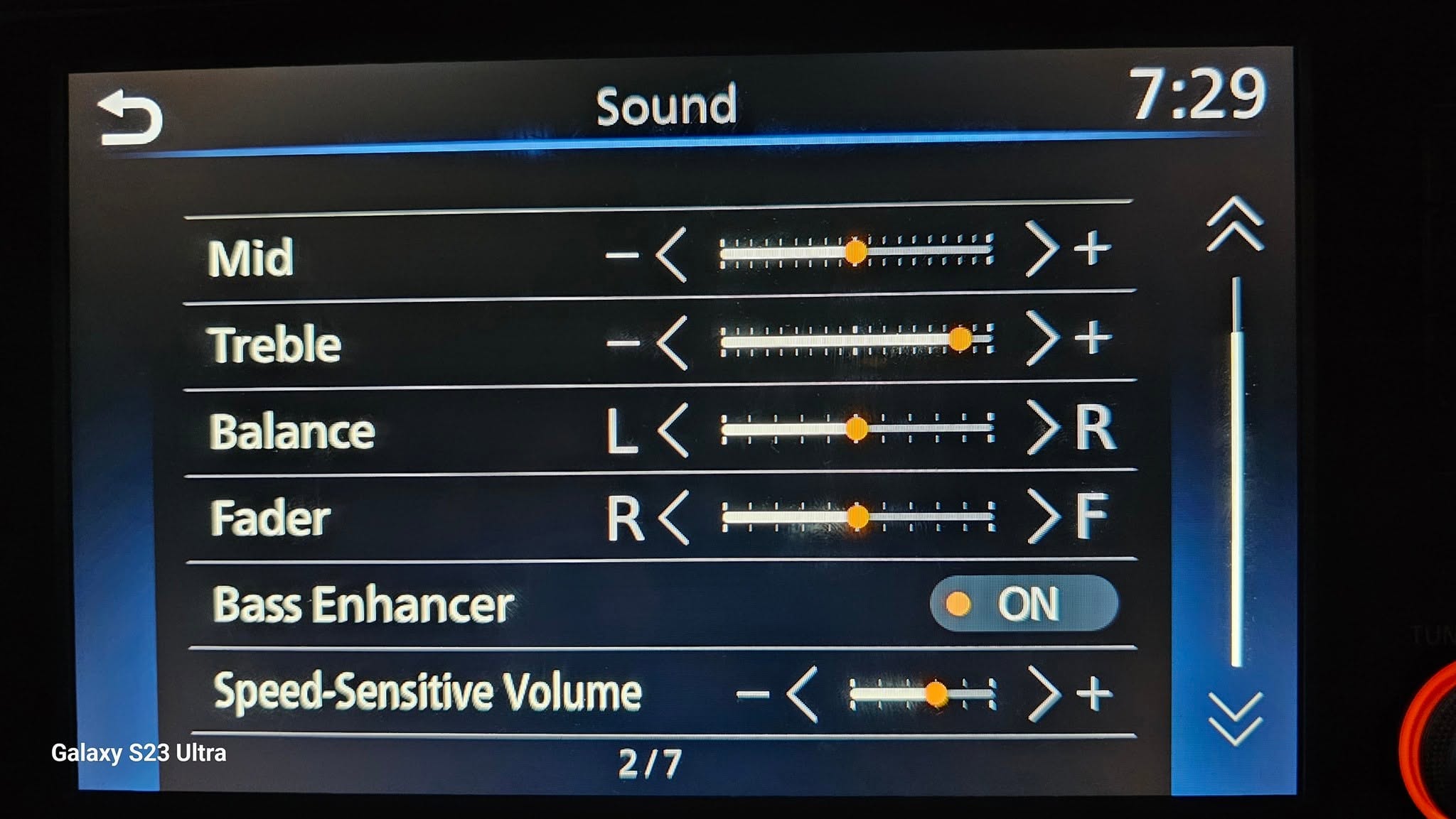 Speed Sensitive Volume Control