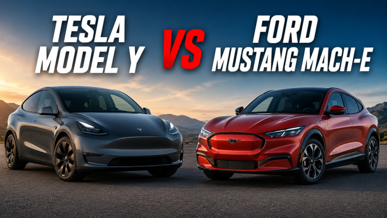 Tesla Model Y vs Ford Mustang Mach E