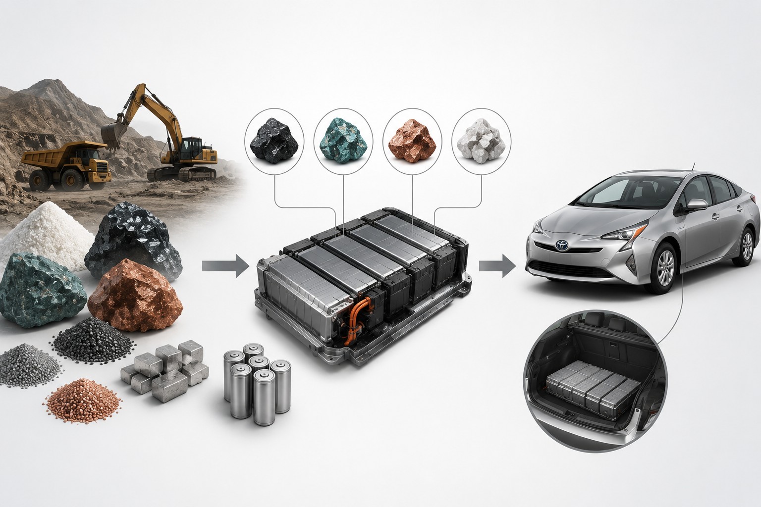 The Raw Materials Inside a Hybrid Battery Are Genuinely Expensive The Raw Materials Inside a Hybrid Battery Are Genuinely Expensive