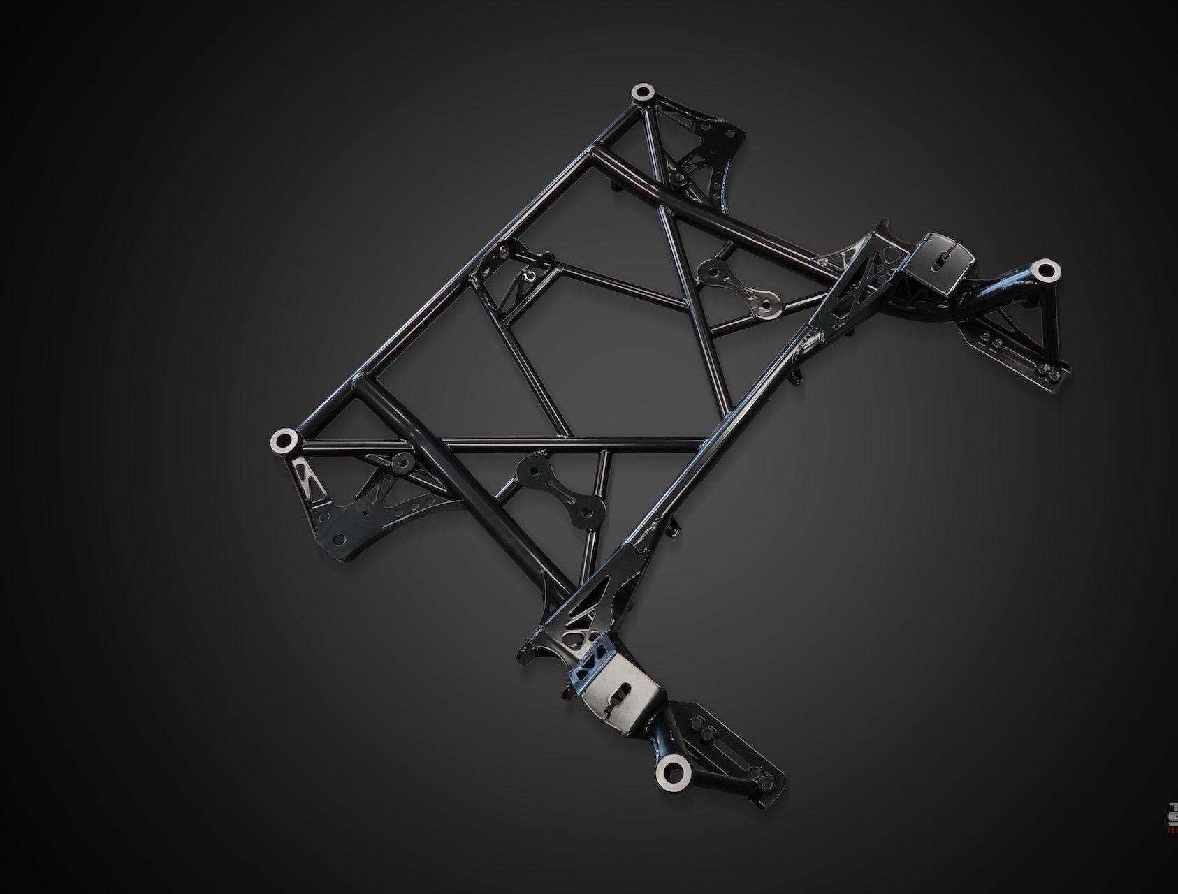 Carbon Composite Front Crossmember VERKLINE WAS 300, designed for the Nissan GT R