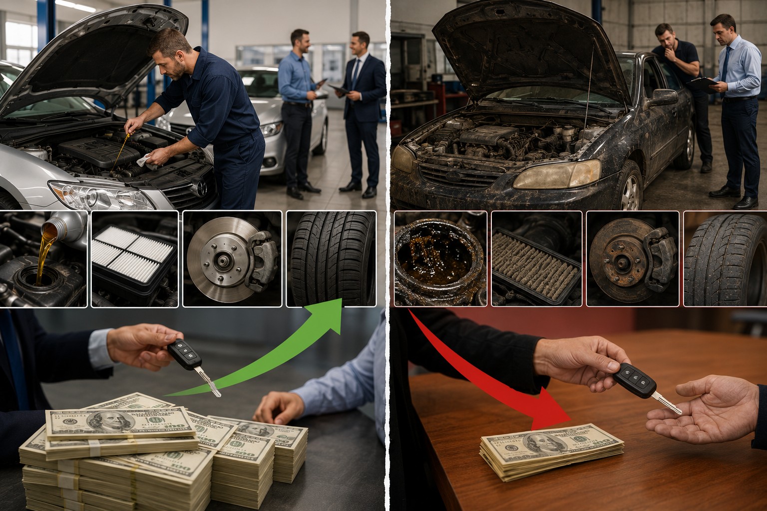 What Skipping Maintenance Really Costs You at Trade In