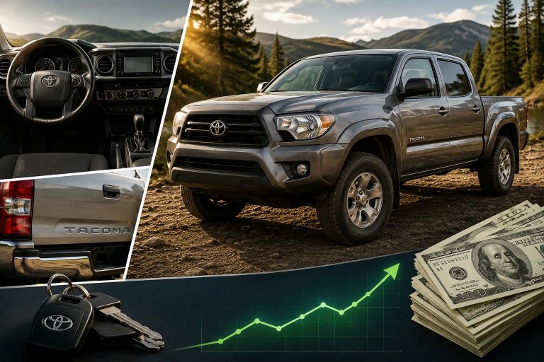 What a 10 Year Old Tacoma Sells For Today