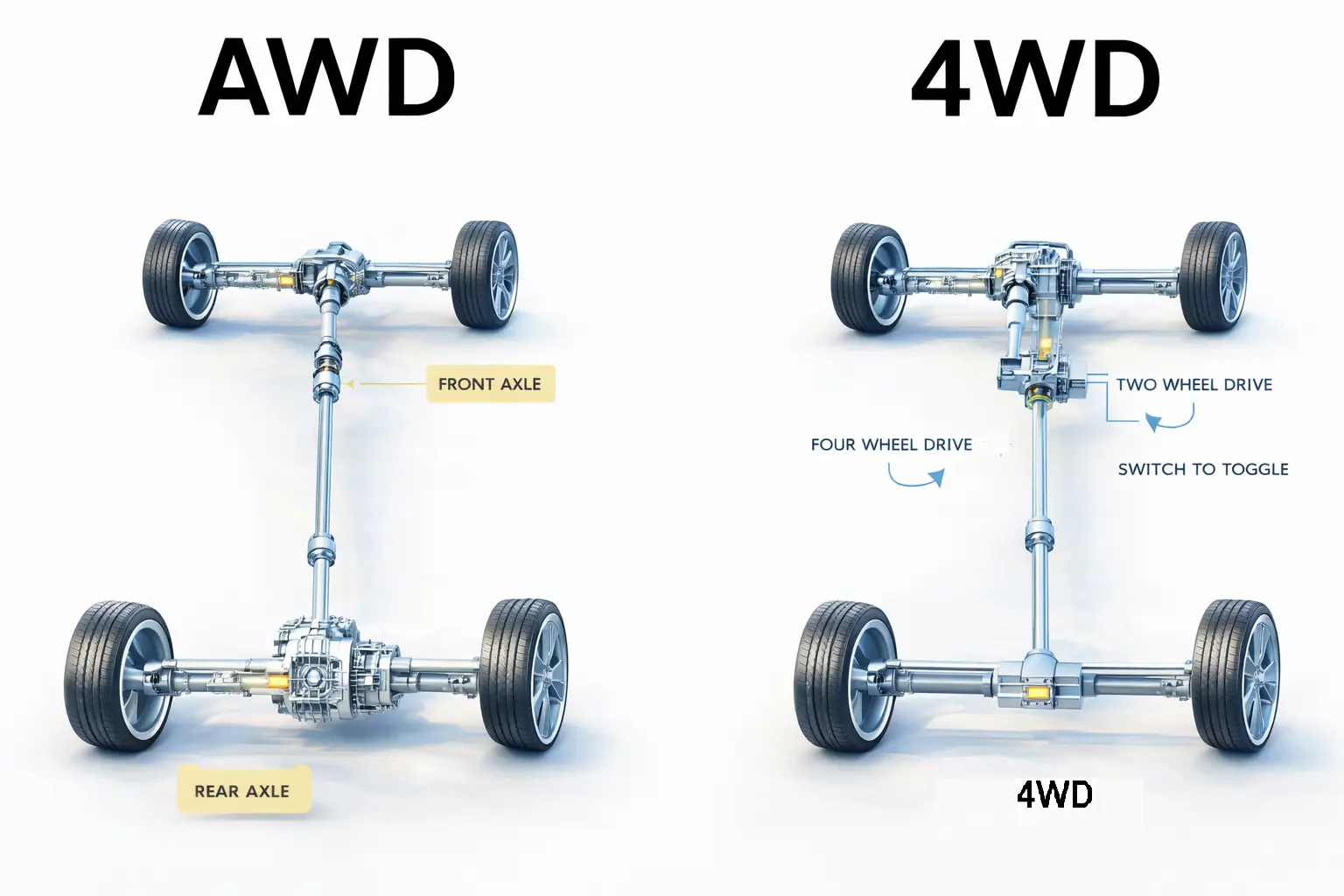 awd vs 4wd awd vs 4wd