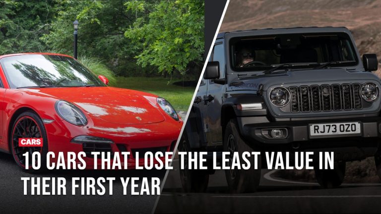 10 Cars That Lose the Least Value in Their First Year