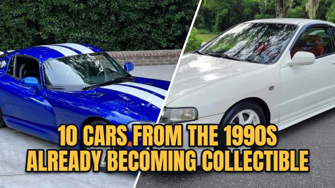10 cars from the 1990s already becoming collectible