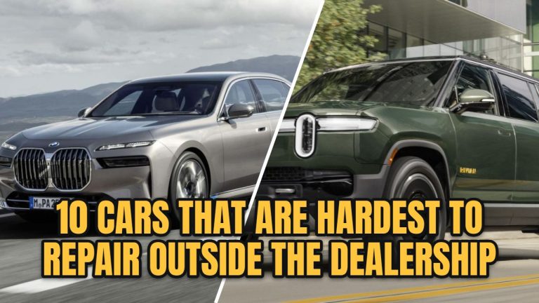 10 cars that are hardest to repair outside the dealership